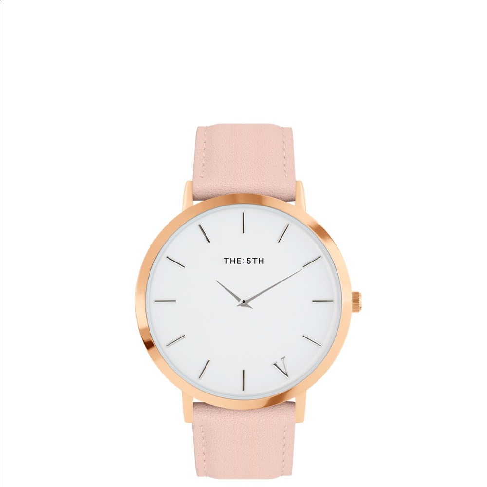 The Fifth Watch in rose gold and blush